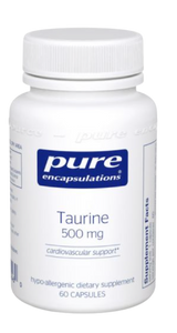 Taurine 500mg 60cap